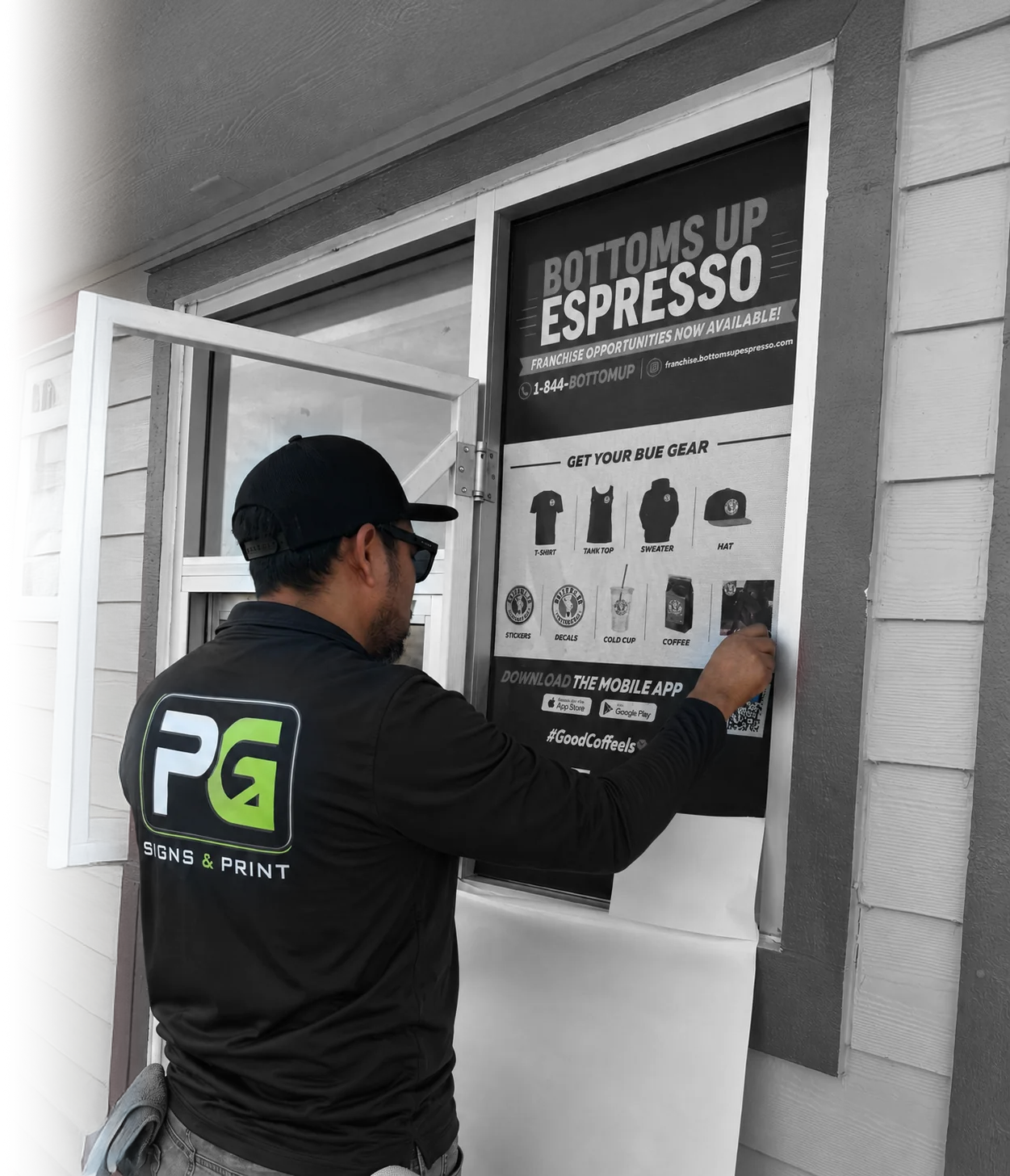 Window decal installation