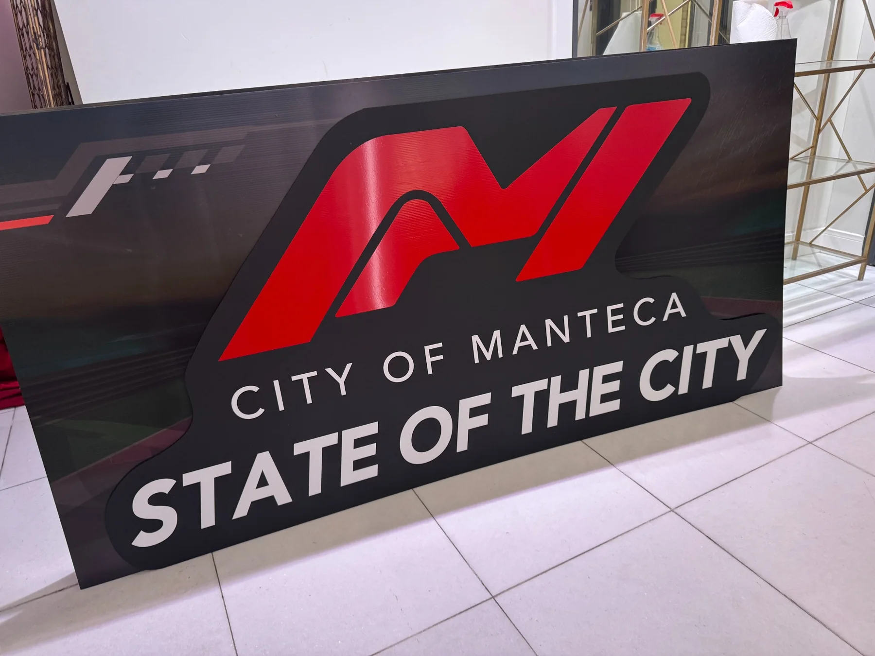 State Of The City Display for City Of Manteca — Manteca, CA